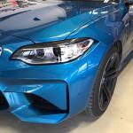 Blue BMW protected with Nasiol ZR53 nano ceramic coating